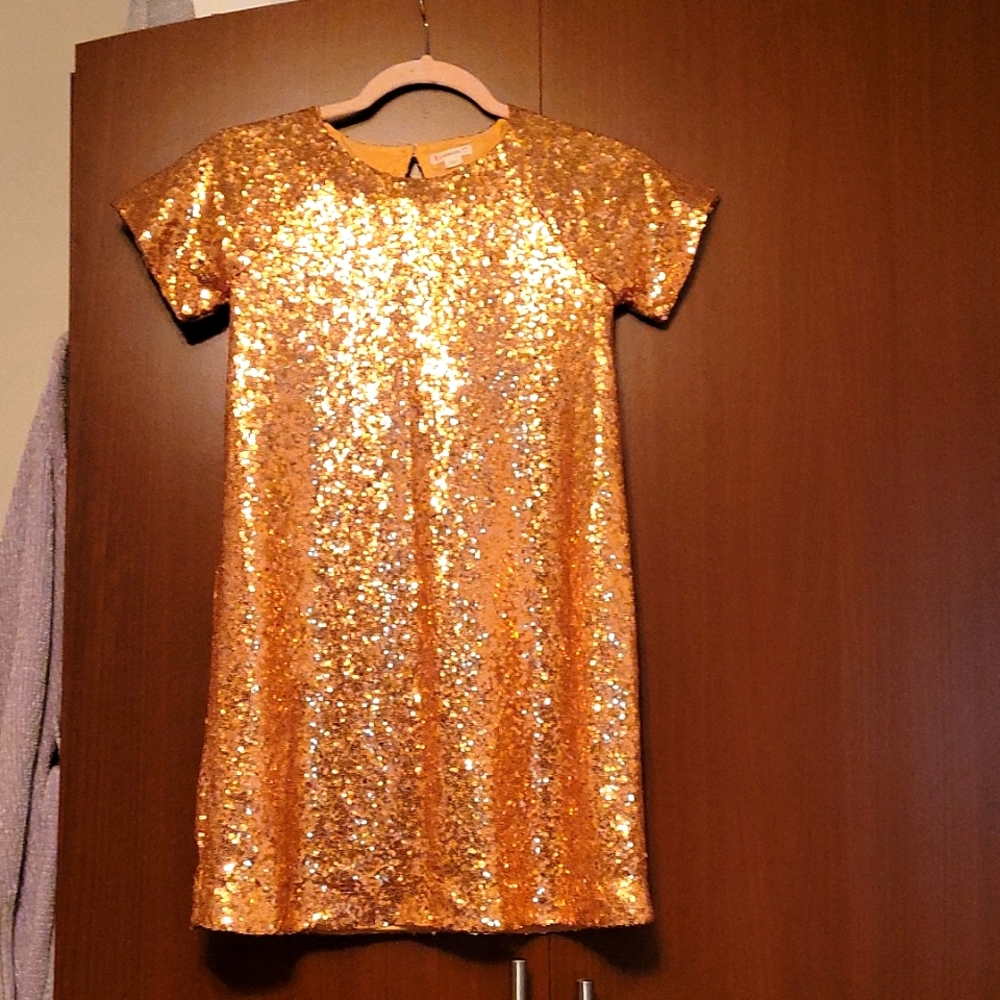 Gold Crewcuts dress size 10